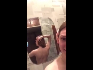 russian teen records himself topless on cam
